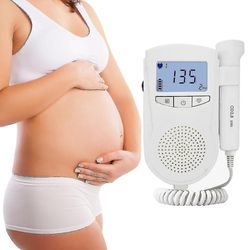 Prænatal pulsmålere føtal pulsmåler føtal Doppler Baby Heart Monitor Ultralyd Baby Heartbeat Monitor