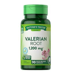 Nature's Truth Nature'S Truth Valerian Root Quick Release kapselit,1200 mg,90 kapselia (1 kpl:n pakkaus)