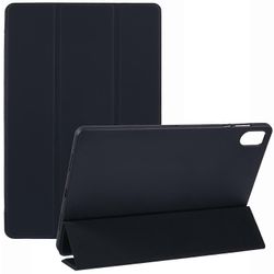 Honor Pad X8a -kotelolle PU-nahka + silikoninen kolminkertainen jalusta tabletin kansi Monivärinen Style B