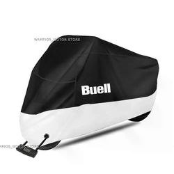 Moottoripyörän kansi vedenpitävä UV-suojaava skootterin sadesuoja Buell 1125R 1125CR XB12R XB12Ss XB12Scg Ulysses XB12XT XB9 Hopea 4XL