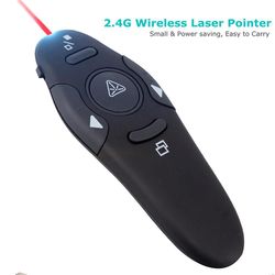 Usb trådløs præsentationsvært Rød laser Powerpoint fjernbetjening til præsentationsundervisning