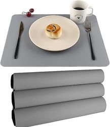 silikon placemats, barn placemats, bordmatter sett med 4 vanntett varmebestandig