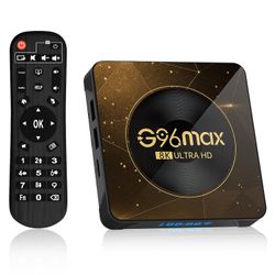 G96max Android 13.0 2 + 16GB Smart TV Box WiFi 6 Bluetooth-fjärrkontroll 8K Ultra HD TV Box-UK-kontakt Multicolor Style C