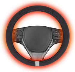 12v lämmitetty ohjauspyörän kansi sotkeutumaton muotoilu autonlämmitys käsienlämmitin 15in x