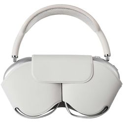 Airpods Max -kotelolle lepotilalla, PU-nahkainen kuulokekansi-valkoinen Monivärinen White