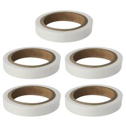 5 Roll Grip Viimeistelyteippi Hikitiivistys Erityinen nauhateippi Tennis Grip Maila Teippi Tahmea tiiviste tennissulkapallolle Valkoinen