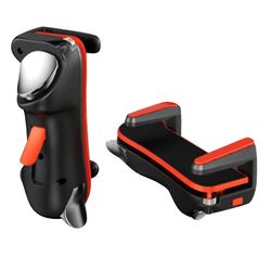 Kuuden sormen ipad-peliliipaisin PUBG-peliohjaimelle L1 R1 Alloy Key -painike Android Gamepille Oranssi