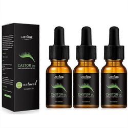 1/2/3kpl orgaaninen risiiniöljy ripsien tehostaja ravitseva kulmakarvojen ripsien kasvuseerumi 10ml 3 kpl