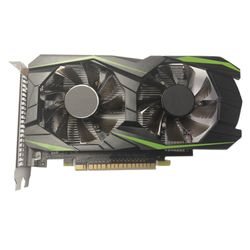 Cremlank GTX1050TI näytönohjain 4GB DDR5 PCI Express 2.0 korkean suorituskyvyn pelinäytönohjain tietokoneelle Musta