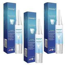 3 stk Ceoerty Gum Therapy Gel, Gum Instant Soothing Gels For Sensitive Teeth Pen