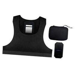 Football Tracker Vest Soft Tracker -tilasto kannettava urheilujalkapalloilijoille S Musta XL