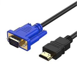 Hdmi - Vga -kaapeli Hdmi - Vga 1.8m HD Hdtv isännöi videoliitäntäkaapelia