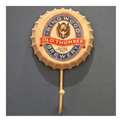 Ruili Vintage Creative Beer Cap Bar Tøj Hat Hook YY51088