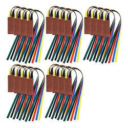 20 kpl Raamattunauhan kirjanmerkki irtotavarana keinonahkainen kristillinen kirjamerkki 5 värikkäällä nauhalla