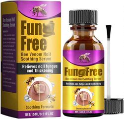 Unbrand Bee Venom kynsien korjausseerumi, kynsienhoitoliuos, luonnollinen mehiläismyrkkykynsiseerumi, sisäänkasvanut varpaankynsien hoitopisara 2 kpl