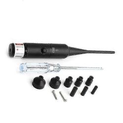 Bore Sighter -sarja, jossa on kantolaatikko Säädettävät yleiskäyttöiset metsästystyökalut Kevyt kulutusta kestävä porausnäkymä