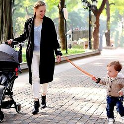 Anti Lost Band Safety Link Sele toddler barn barn Walking håndled rem bælte Orange