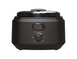 Aikuisten kynttilänvalmistussarja, digitaalinen vahasulalämmitin keittolevyllä DIY aloittelija kynttilänvalmistustarvikkeet () EU-pistoke Musta