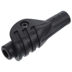 Winomo Teltan DIY-korjaussarja Kestävä teltan tuki Pylväsliitosliittimet Telttatarvike Musta 8x2.9cm