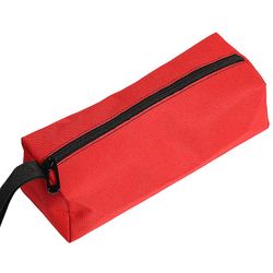 Liltop Bærbar Reparation Tool Opbevaringspose Organizer Zip Spanner Bæretaske Pose Vandtæt Rød Small