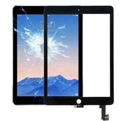 Kosketuspaneeli iPad Air 2:lle / iPad 6:lle Musta