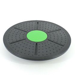 Balance Board 360 graders rotation skive runde talje vridning Motioner Fitness Udstyr Balance Board Talje Twisting Disc Grøn