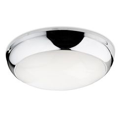 Firstlight Lighting Firstlight Regis - LED 1 Lys Flush Light Chrome Polycarbonat, Opal Diffuser