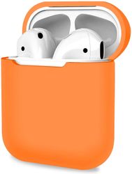 AIR Beskyttelsesdækselbestandigt etui til Apple AirPods 1 2 - Orange