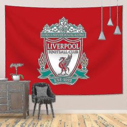 Suuri Liverpool Uefa Mestarien liigan taustakangas Aa