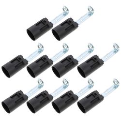 10 kpl E14 kiinnike lampunpidin kynttelikkö pistorasia valaistus pohja sinkkiseos pistorasiat polttimotin pidike kiinnikkeellä kristallilampuille M...