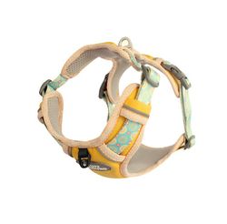 Handuo Hund Seletøj, No-pull Pet Seletøj, Justerbar Soft Polstret Hund Vest gul M
