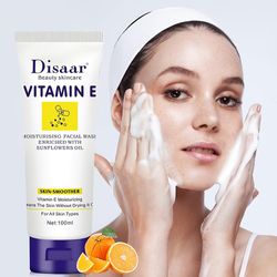 Vitamin E &; Sunflower Oil Facial Cleanser - Dyp rensing for jevnere hud, klarere porene og en lysere hudfarge!