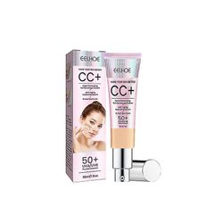 Cc + Cream Illumination Spf 50 Full Cover Medium eller Light Hide Blemish Corrector Face Skin Makeup 30ml To FSX2