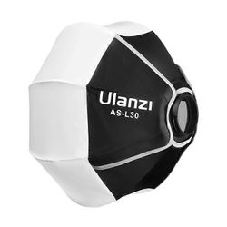 Ulanzi 30cm mini bowens mount globe lyhty softbox nopea asennus ammattimainen softbox LT028 40W COB videovalolle NO.1356 AS-L30 30cm