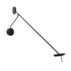 LEDS-C4 GROK Lighting Usynlig LED væg læsning lys Matt Blac Touch lysdæmper 765lm 2700K