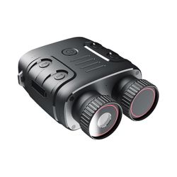 Pimeänäkökiikarit, yönäkölasit metsästykseen, 5x digitaalinen zoom 1080p infrapunanäkömonokulaari 984ft/300m katseluun tummanmustana