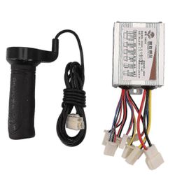 24V 500w DC sähköpyörän moottori harjattu ohjainlaatikko harjaohjaimella Long Line Turn Handleb