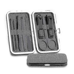Nail Manicure Sæt Suit Saks Stål Rustfrit Pedicure Tool File Care Travel Hygiejne Kit Nail Trimmer Cutter Tool Set