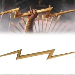 2025 1 Ukkosen jumala 4 Rakkaus ja ukkonen Zeus Salama Ase Marvel Elokuva PU Halloween Cosplay Oheislaitteet
