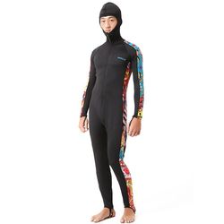 Ruili S002 S020 Hætteklædte Cp One-piece Dykkerdragt Surfing Våddragt mand XXL