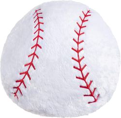 Sakee baseball pute stor baseball kaste pute myk fylt baseball plysj pute runde stor baseball formet pute gigantisk pute sport leketøy gave til barn