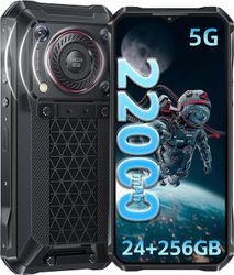 OUKITEL WP33 Pro 5G kestävä matkapuhelin 24GB RAM + 256GB ROM 22000mAh 6.6" FHD + 64MP