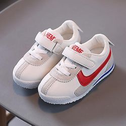 Langytx 2022 Nye Børne sneakers komfortable åndbare piger sko til drenge Classic Cortez Fashion Sport Baby løbesko Rød 35