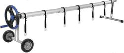 Foochow Enrouleur Piscine, Enrouleur Bache A Bulle Piscine, Enrouleur Bache Piscine Hors Sol, Pour Couvertures Et Bches Solaires Pour Piscine De 300 B