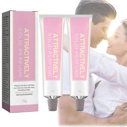 Zjrui Mystique Belle Pheromone Solid Parfyme, Portable Pocket langvarig Balm Parfyme, feromon for kvinner å tiltrekke menn 2Pcs