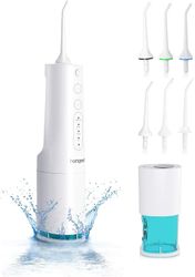 AIR Vand flosser til TeethCordless Oral IrragatorIPX7 Vandtæt 380ML 4 Modes6 Jet Tips