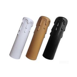 10 kpl vintage kynttilä tippuu muoviset kannet 30 * 100mm putket kattokruunu pistorasian kannet kattokruunu seinävalaisin riipus koristeluuseimmill...