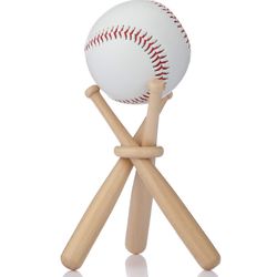 El Contente tre baseball display stativ holder softball brakett base med baseball flaggermus for baseballspiller fans