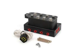 Ruili Bil modifikation Universal Air Shock Absorber Solenoid Valve Manifold Luftaffjedring støddæmper