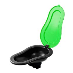 Yksinkertainen wc väliaikainen virtsa retkeilymatkapotat sakeuttavat muovityöntekijöitä virtsa-ämpäri kannella aikuisille, jotka kestävät vihreää V...